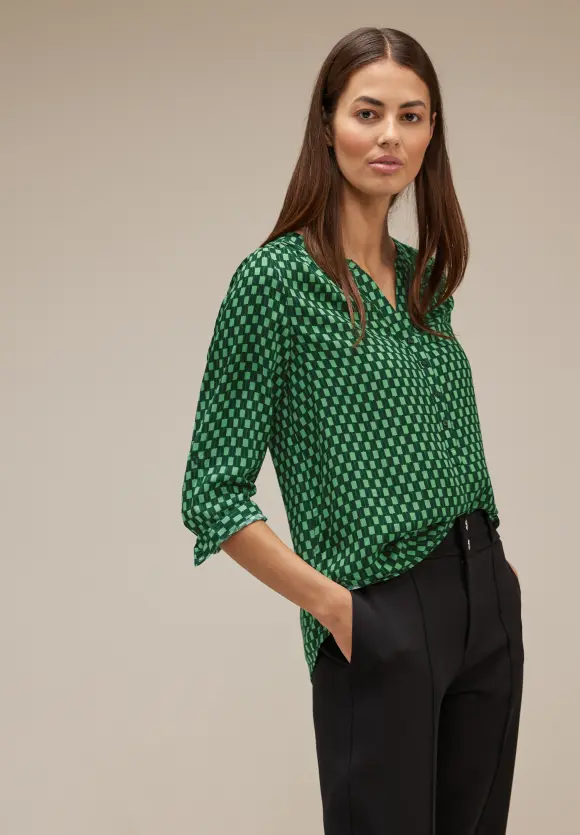 Street One Bluse mit Minimalprint