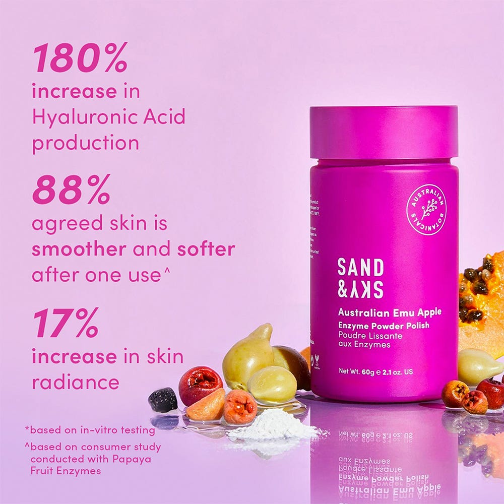 Sand & Sky Australian Emu Apple Enzyme Powder Polish 60 g
