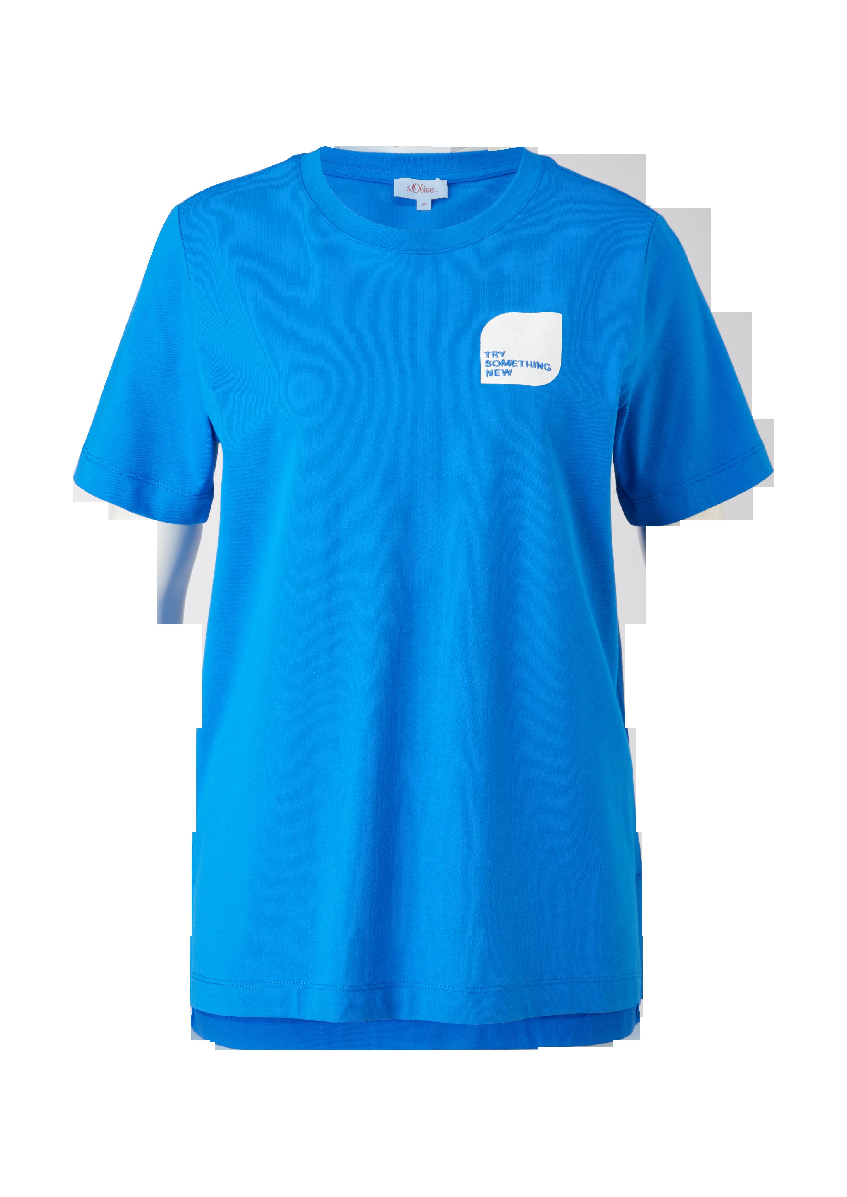 Lockeres Jerseyshirt mit Print  2125238-55D1