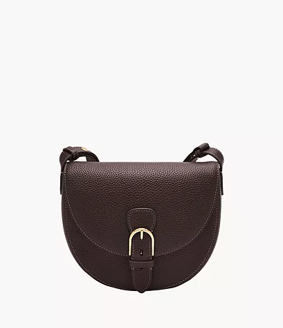 Fossil Large Flap Crossbody Everleigh Leder