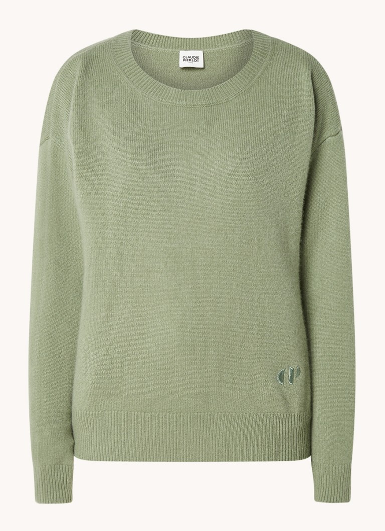 Claudie Pierlot Pulover Madi din tricot fin din cașmir