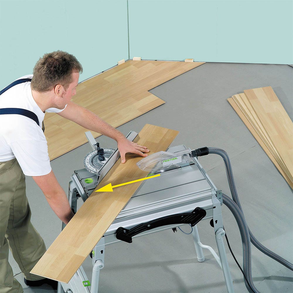Conjunto de serra de mesa FESTOOL 225 mm 2200 W CS 70 EBG PRECISIO 575960