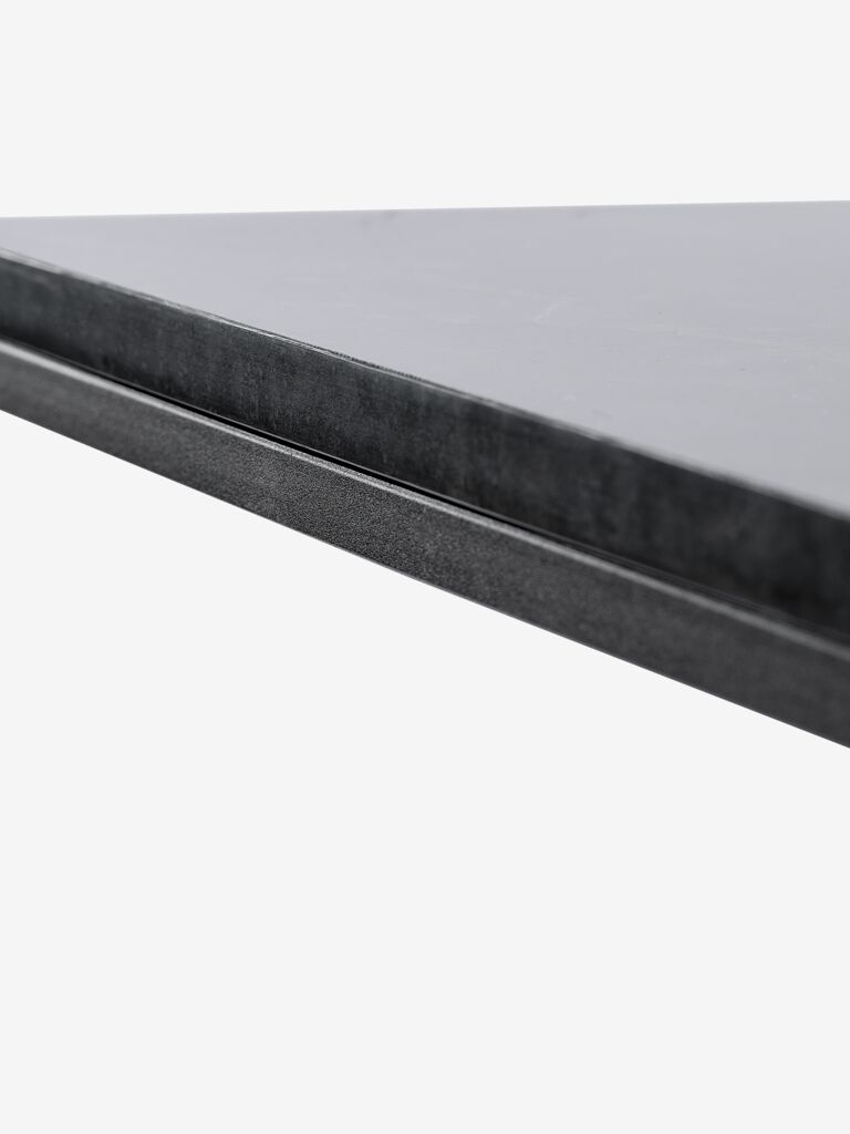 TROSTERUD Couchtisch TROSTERUD 50x100 Marmorimitat/schwarz
