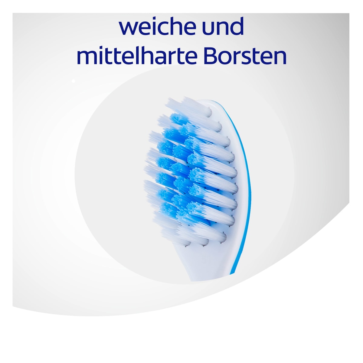 Zahnbürste Zahnfleischschutz mittel, 1 St