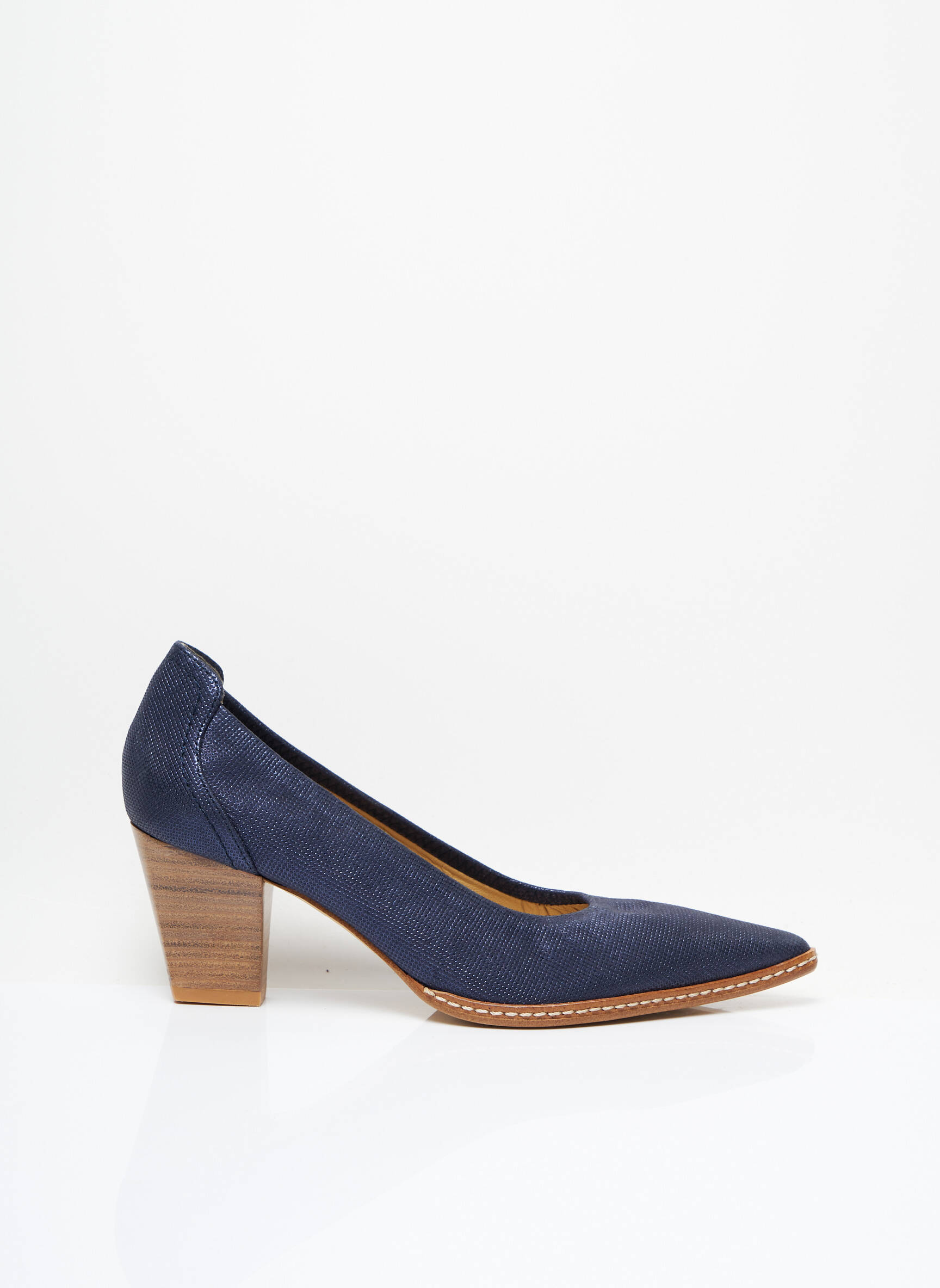 France Mode Escarpins Femme couleur bleu
