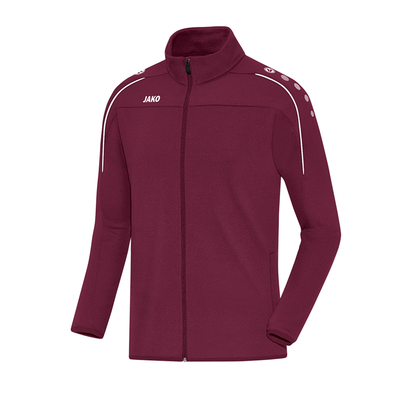 Jako Classico Freizeitjacke Dunkelrot F14