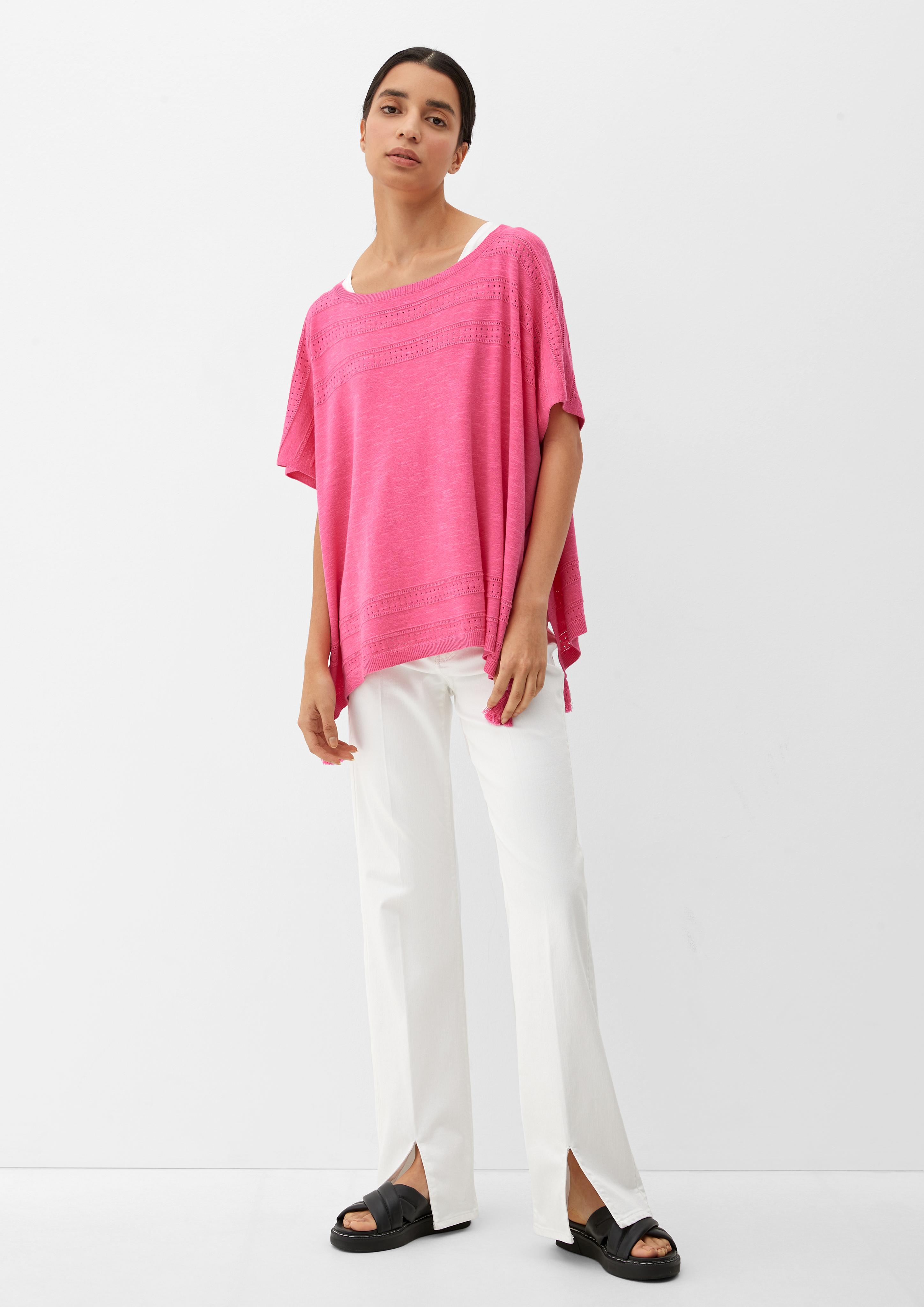 Poncho aus Viskosemix  2128089-4426