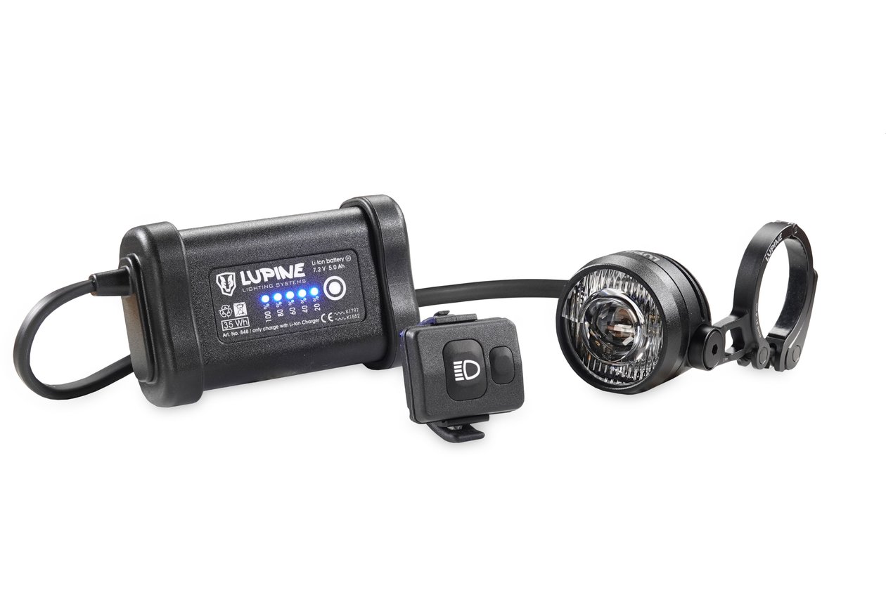 Lupine SL Nano AF 5 Scheinwerfer StVZO mit Akku 5.0 Ah