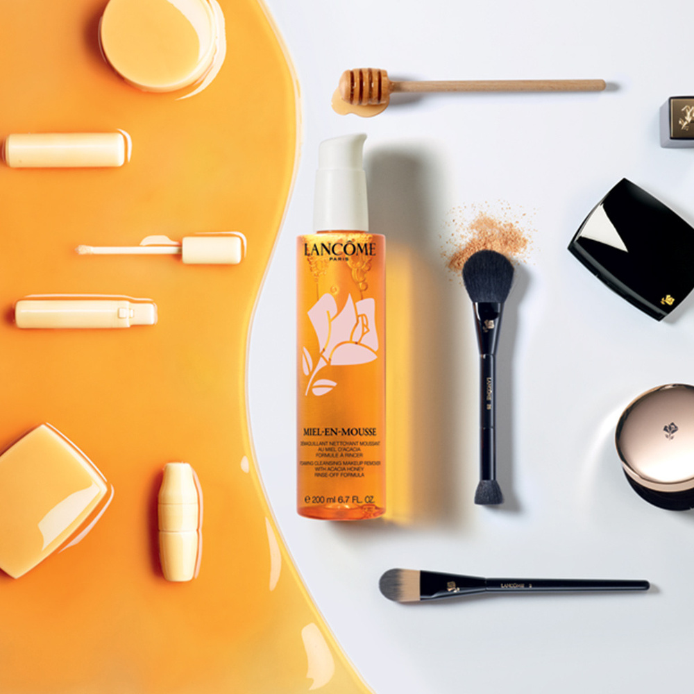 Lancôme Miel-en-mousse Démaquillant et Nettoyant fondant au mie l d'acacia