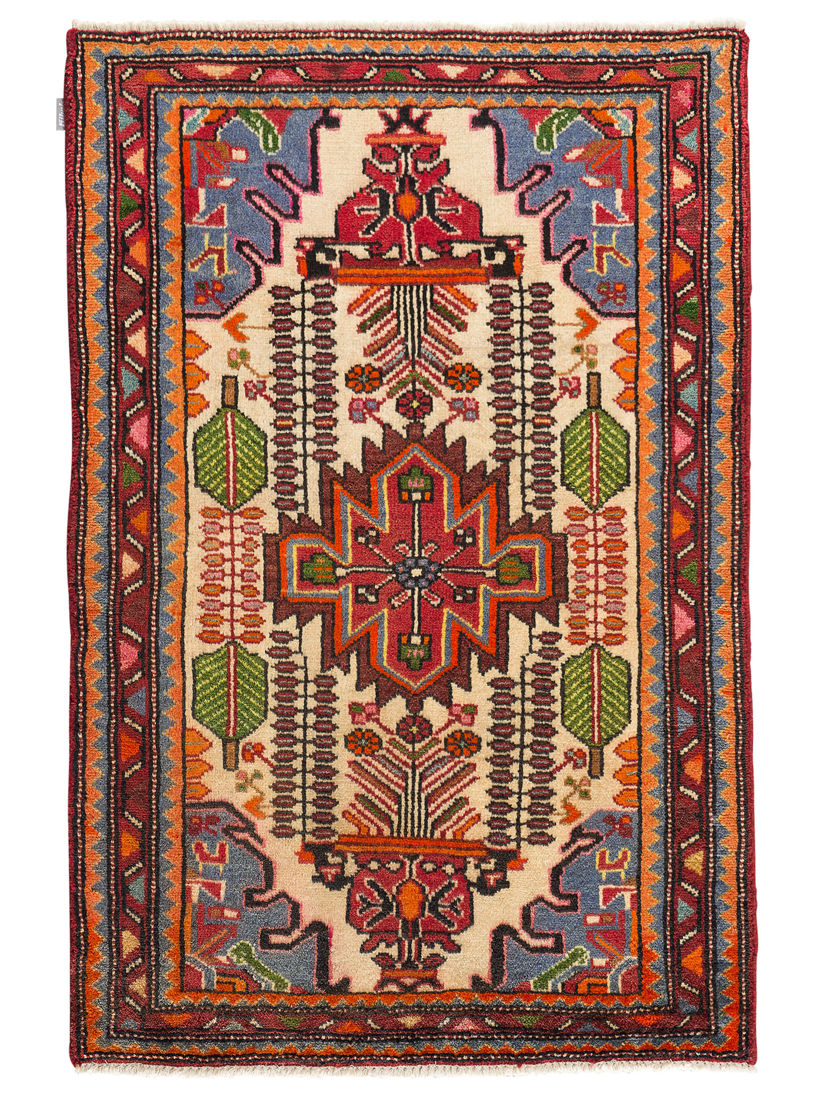Hosseinabad Hamadan ca. 86 x 130 cm, Unikat / Einzelstück