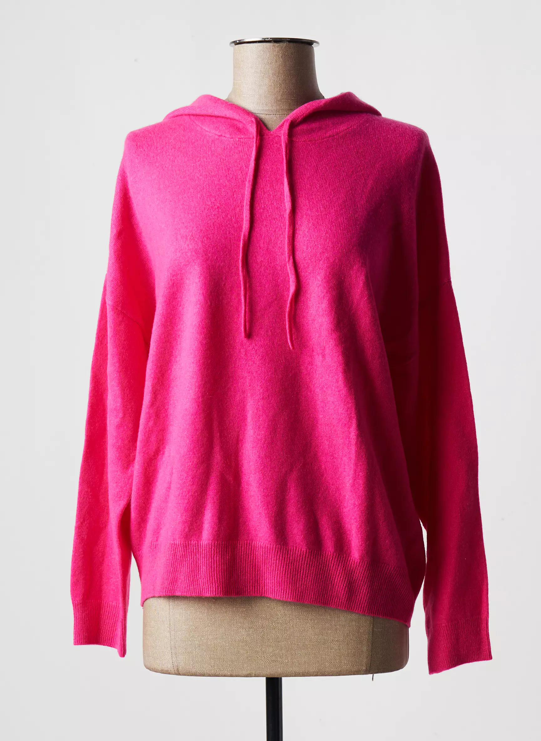 Les Tricots De Lea Pulls Femme couleur rose