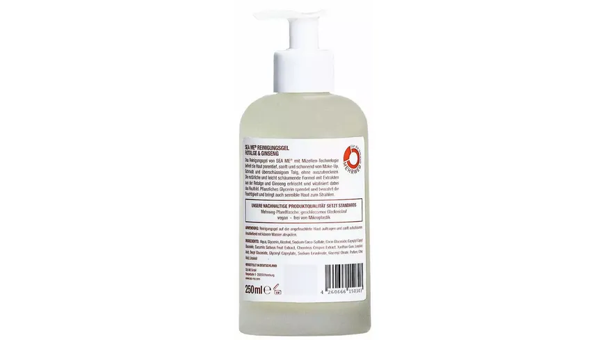 SEA ME Reinigungsgel erfrischend mit Rotalge & Ginseng 250 ml