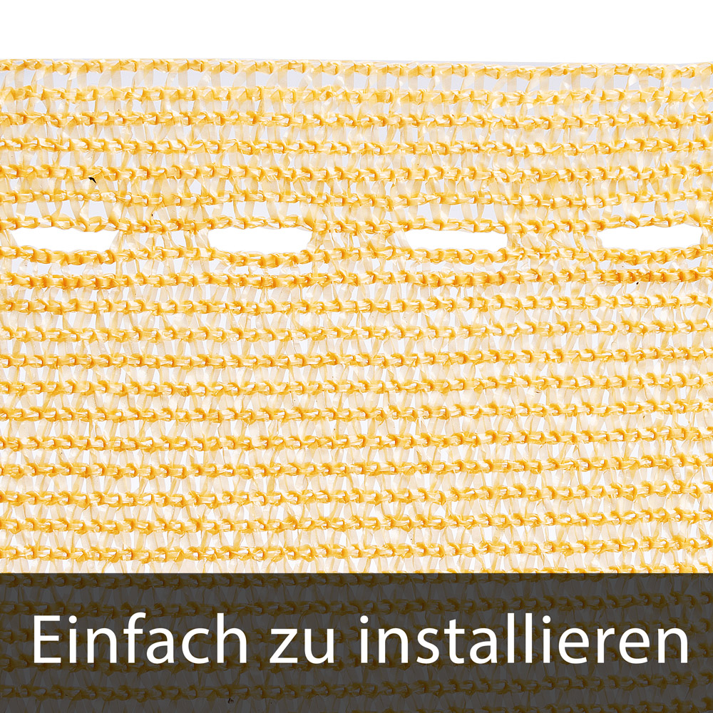 Casaria Detex® Balkonsichtschutz Beige 1,4x10m