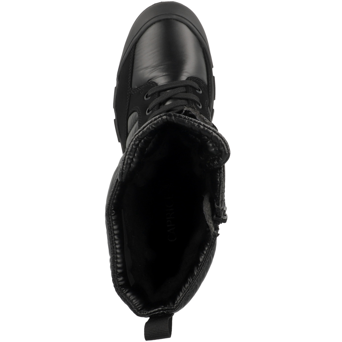 CAPRICE 9-26220-29 Schnürboots schwarz