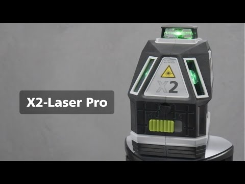 Laserliner 031.550L X2-Laser 360° linijski laser sa magnetnom stezaljkom i zidnim nosačem
