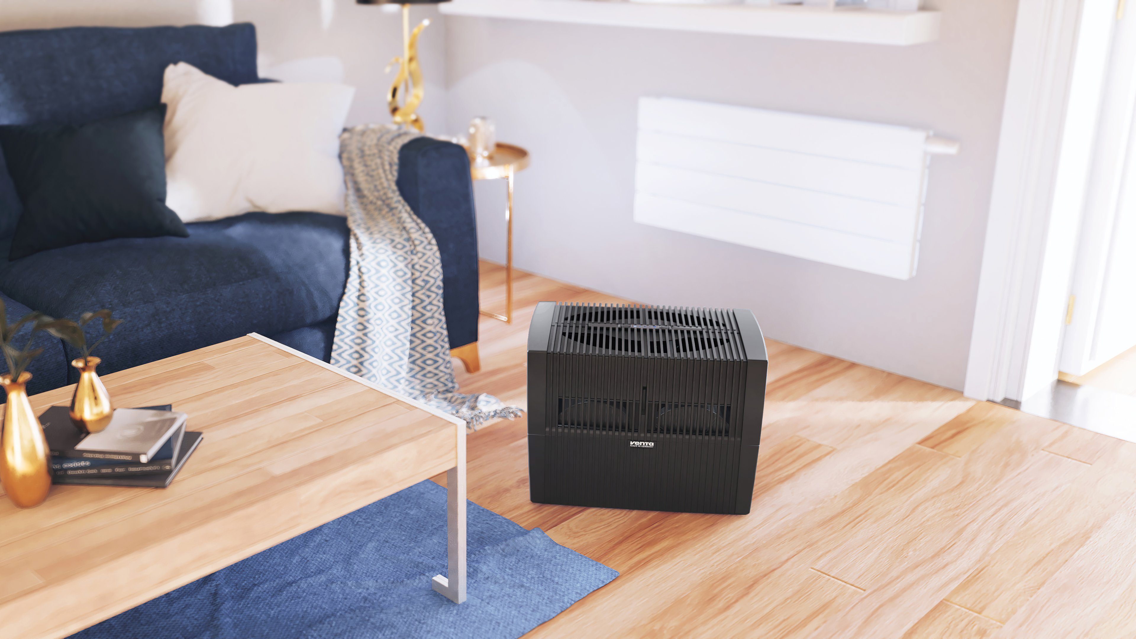 Venta Luftbefeuchter Original LW45, für Räume bis 55 m², 10,00 l Wassertank, Gesunde Luftfeuchtigkeit für optimale 40-60 %