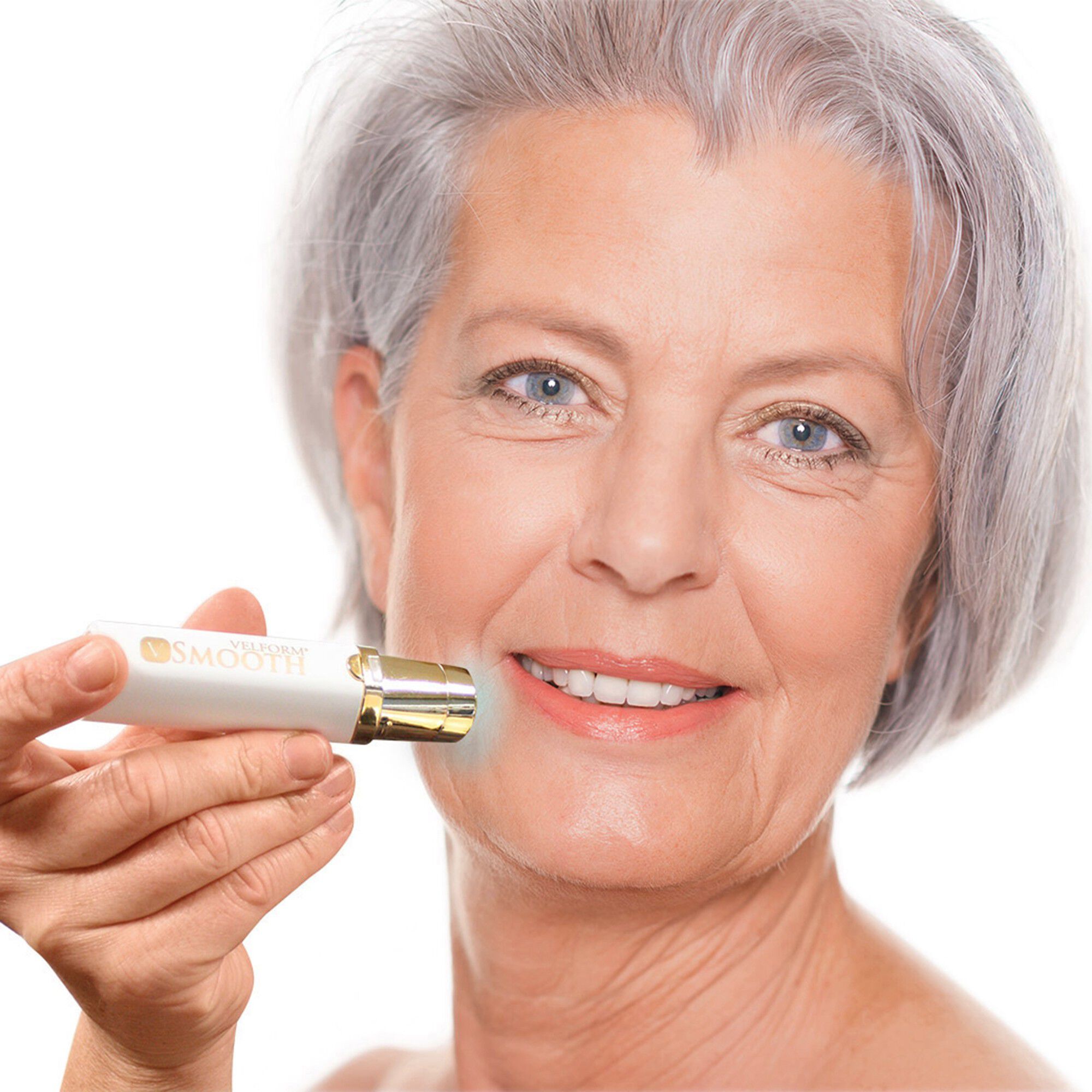 Rasoir visage format rouge à lèvres Velform Smooth