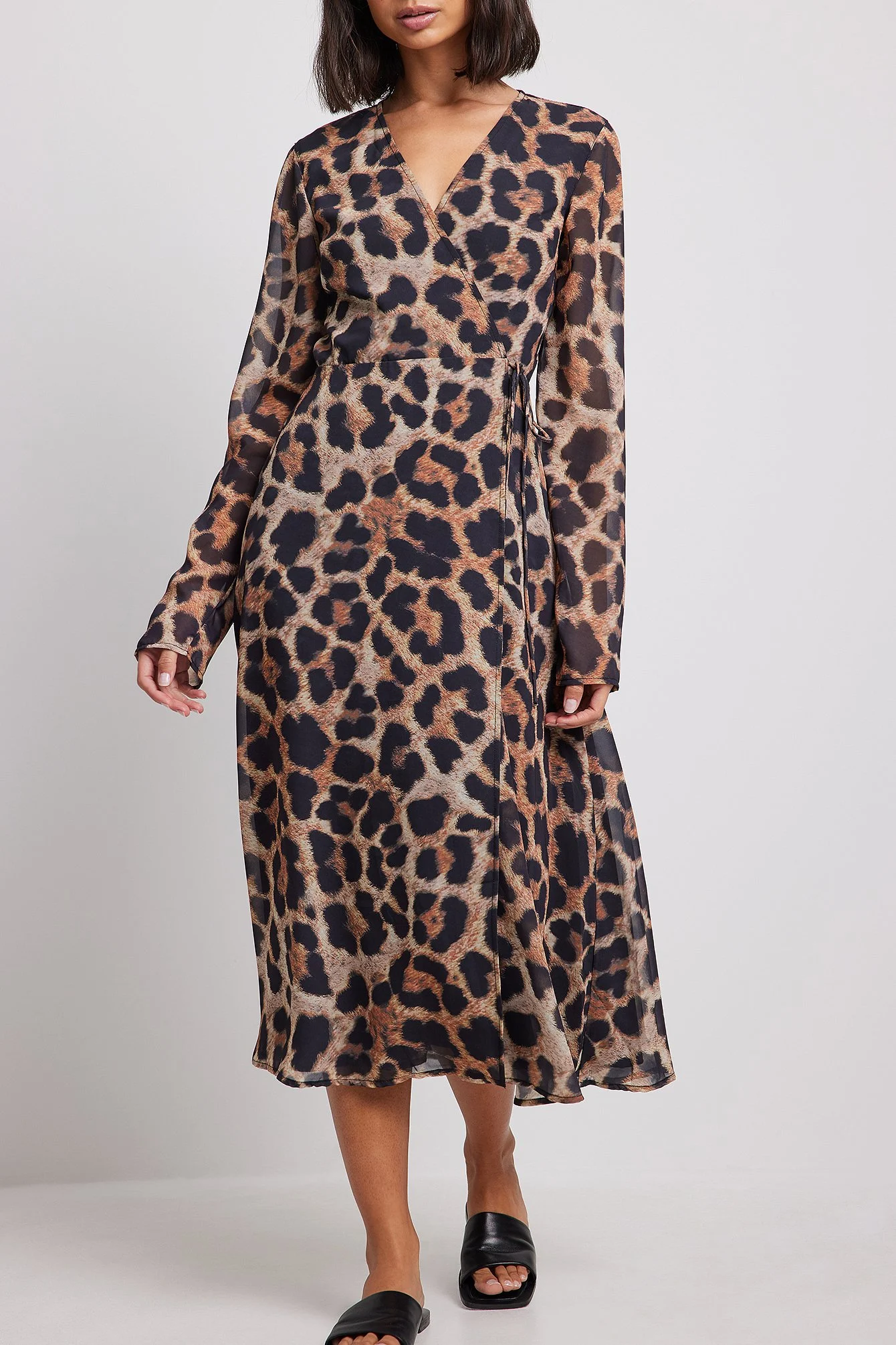 Wickel-Mini-Kleid