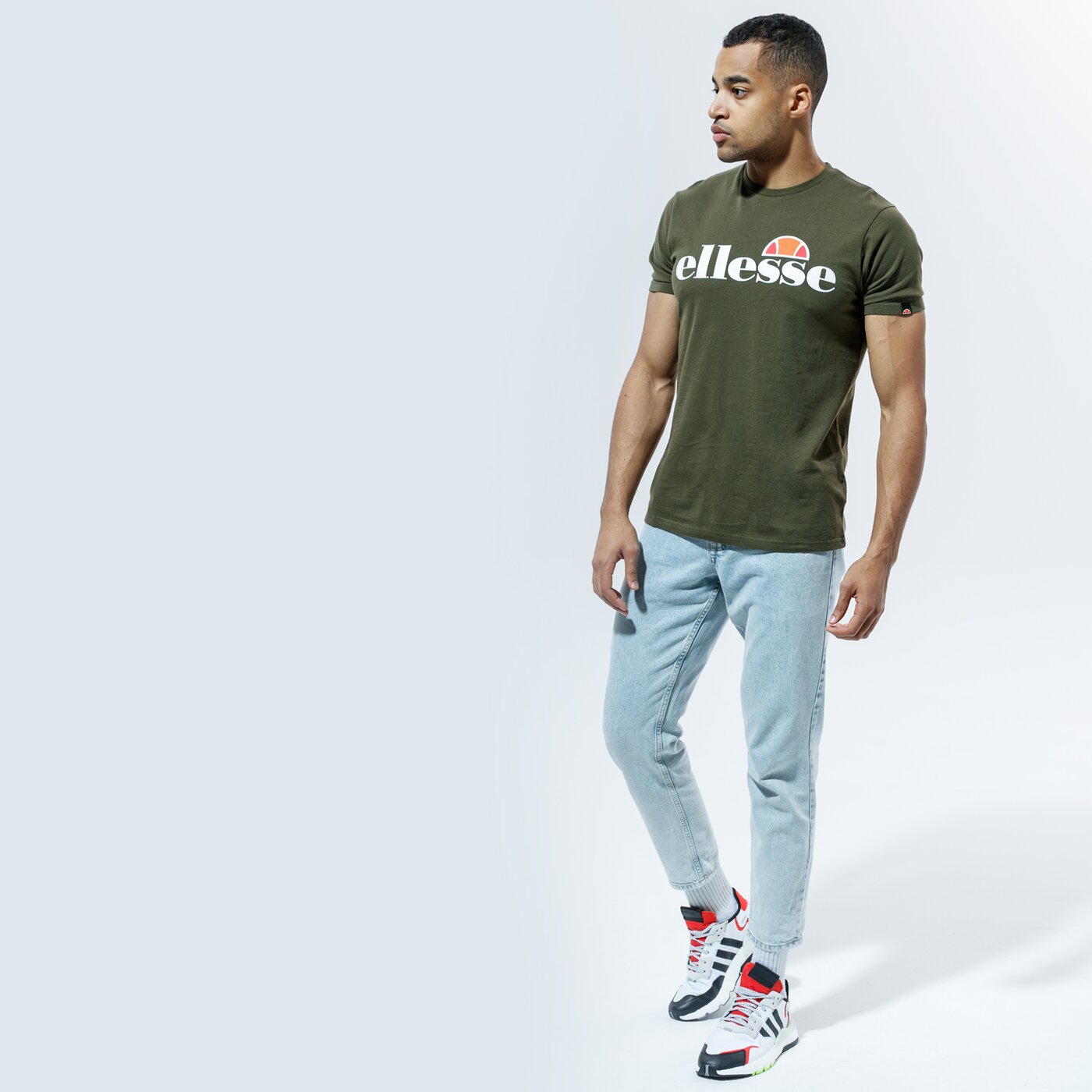 ELLESSE T-SHIRT SL PRADO Khaki