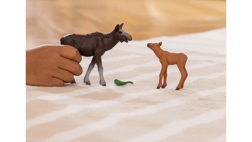 Schleich 42603 - Wild Life - Elchkuh mit Kalb