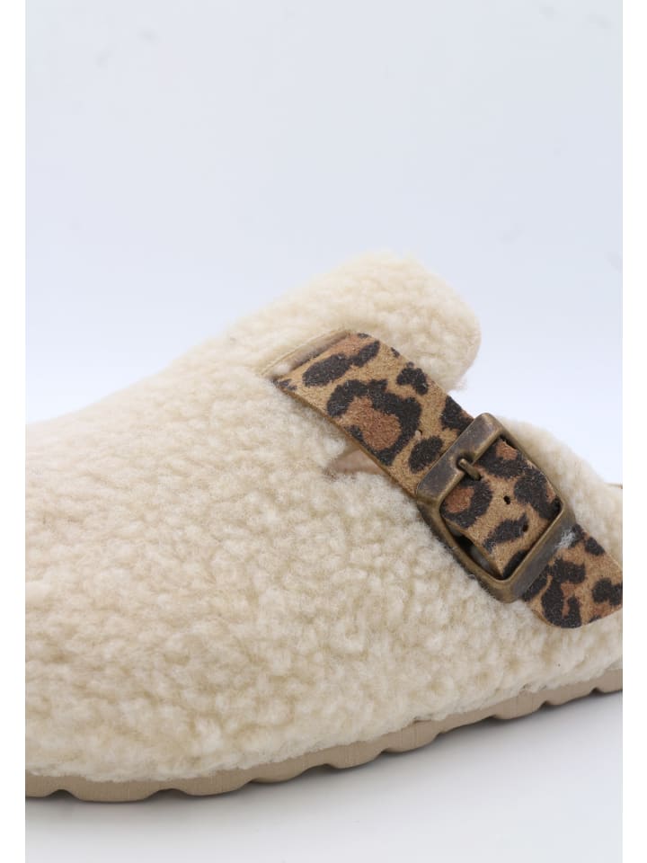 billowy Pantoletten HOME FANTASY in beige günstig kaufen 33