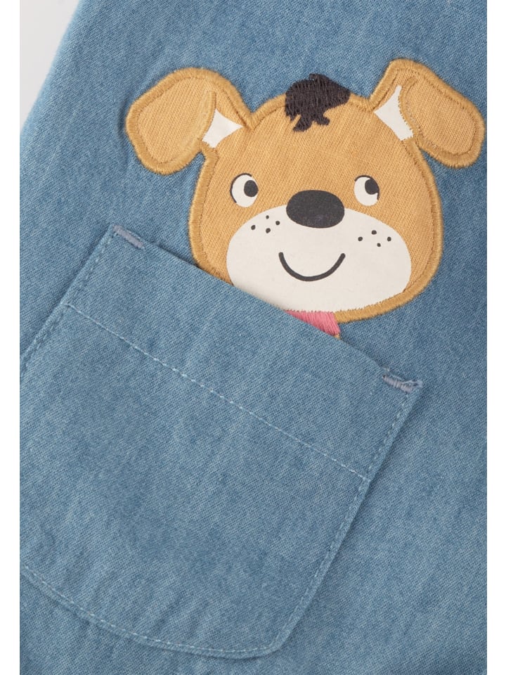 Sigikid Latzbermuda Funny Dog in Blau günstig kaufen