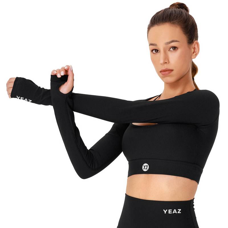 YEAZ CLUB LEVEL Langarmshirt Damen