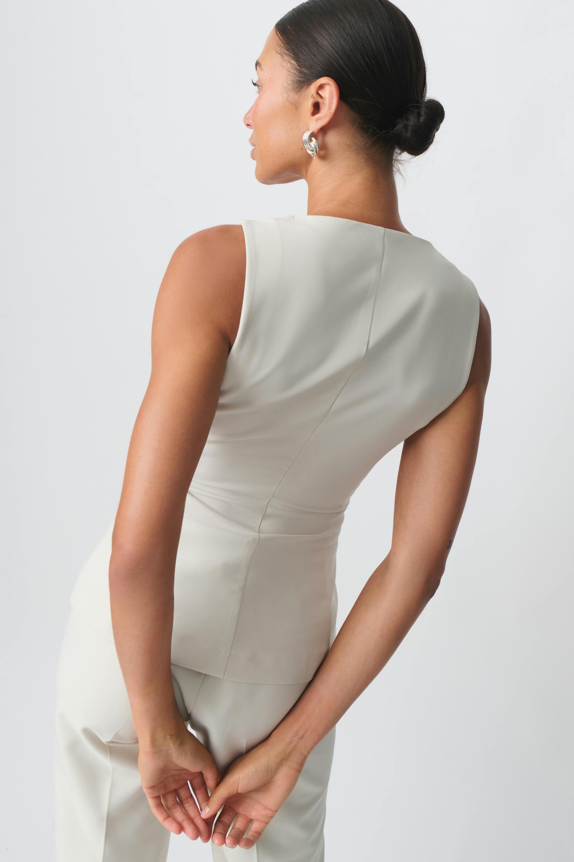 Tailored v-neck vest