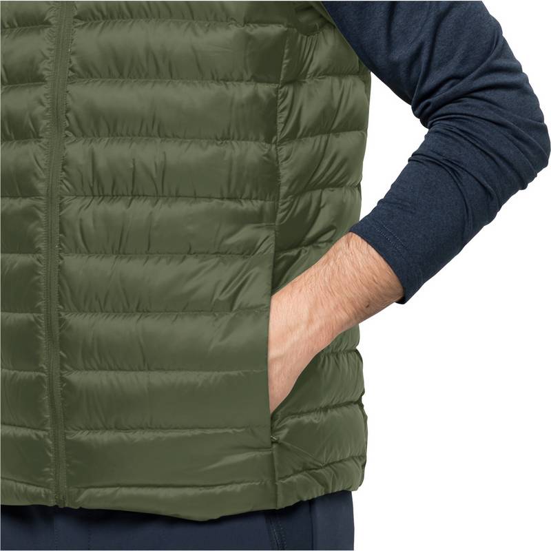 Jack Wolfskin PACK & GO DOWN VEST M Daunenweste Herren