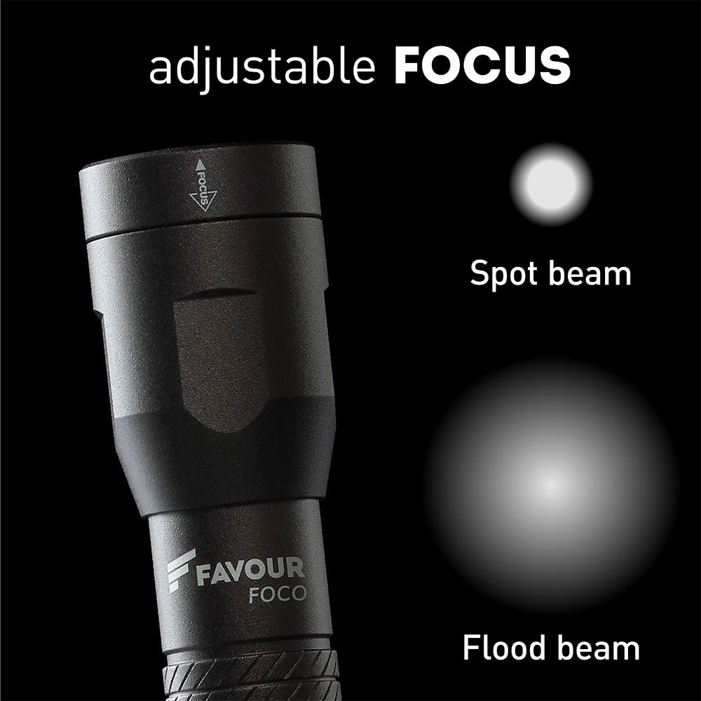Favour T1921 LED-Taschenlampe