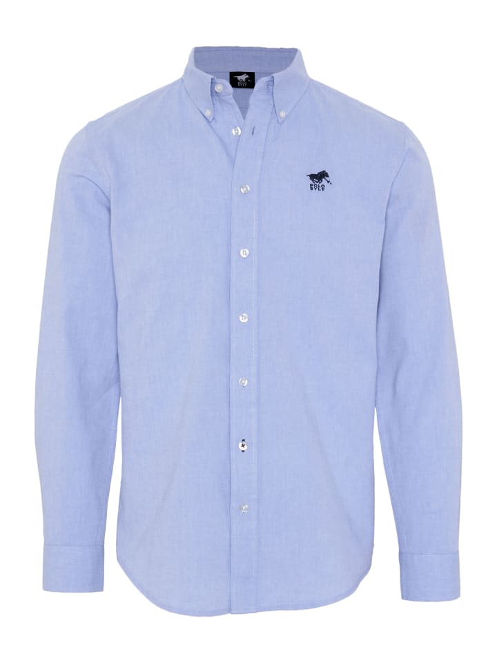 Polo Sylt Hemd in Blau günstig kaufen