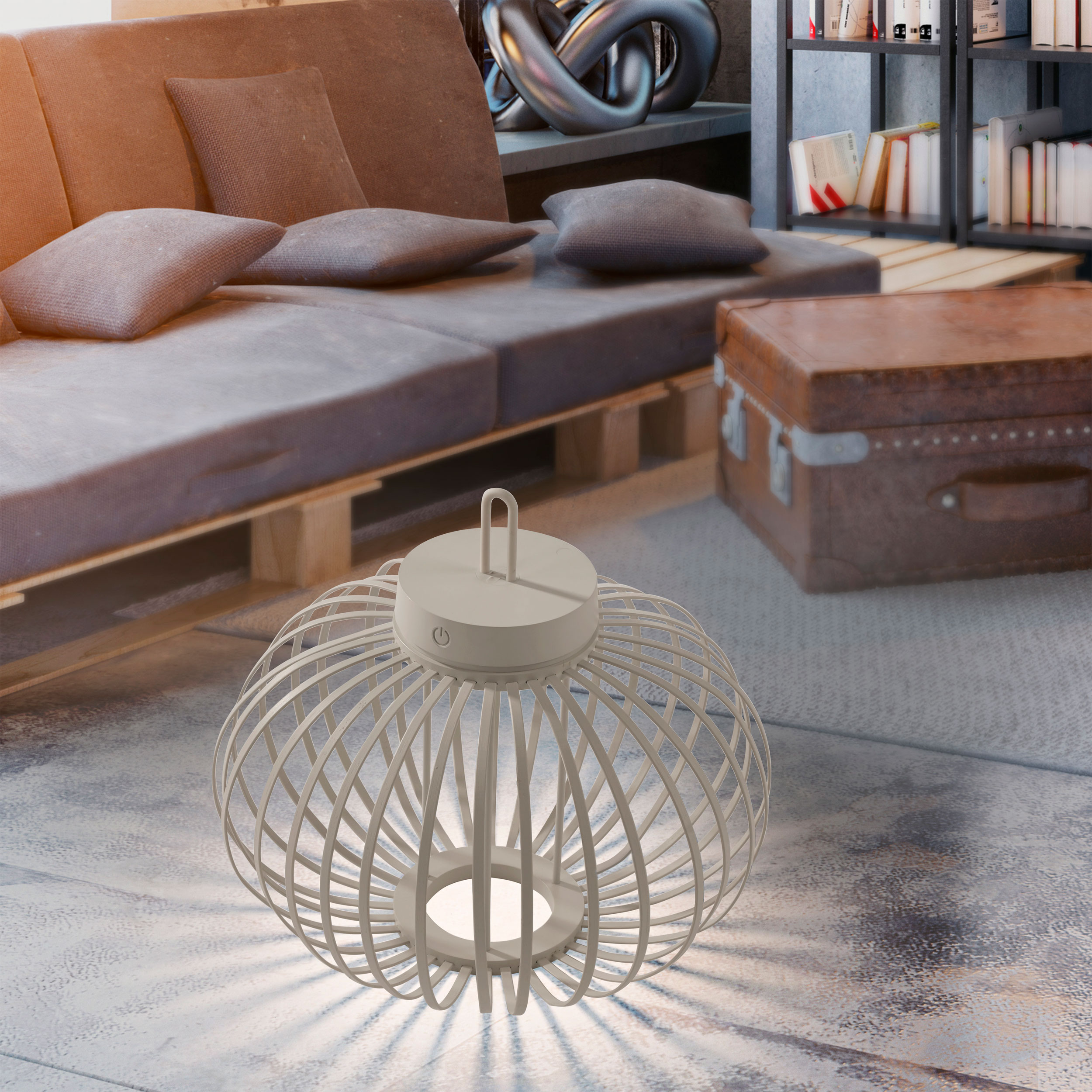 JUST LIGHT.LED-Akku-Tischleuchte 1flg