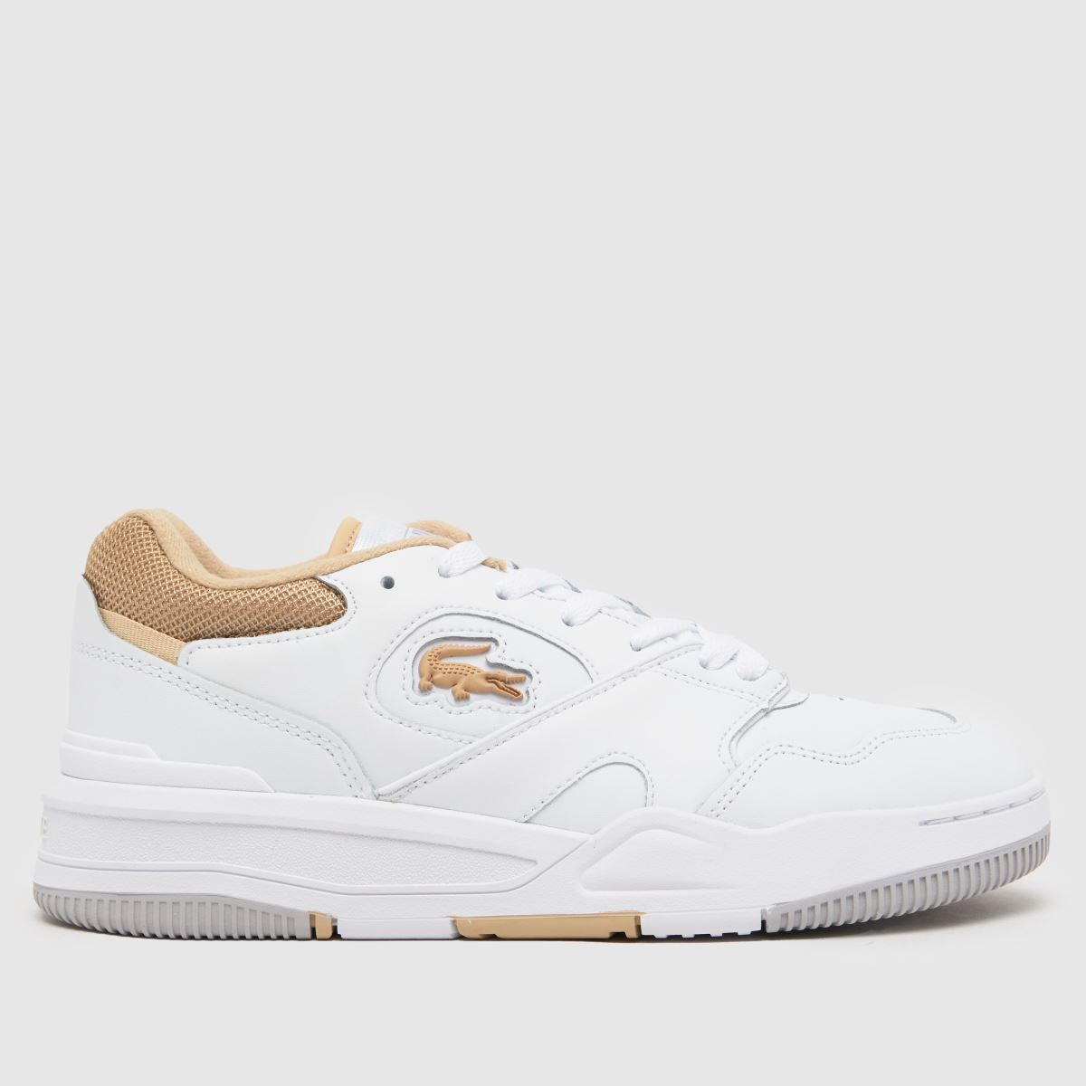 Lacoste Lineshot sportcipők fehér és bézs színben