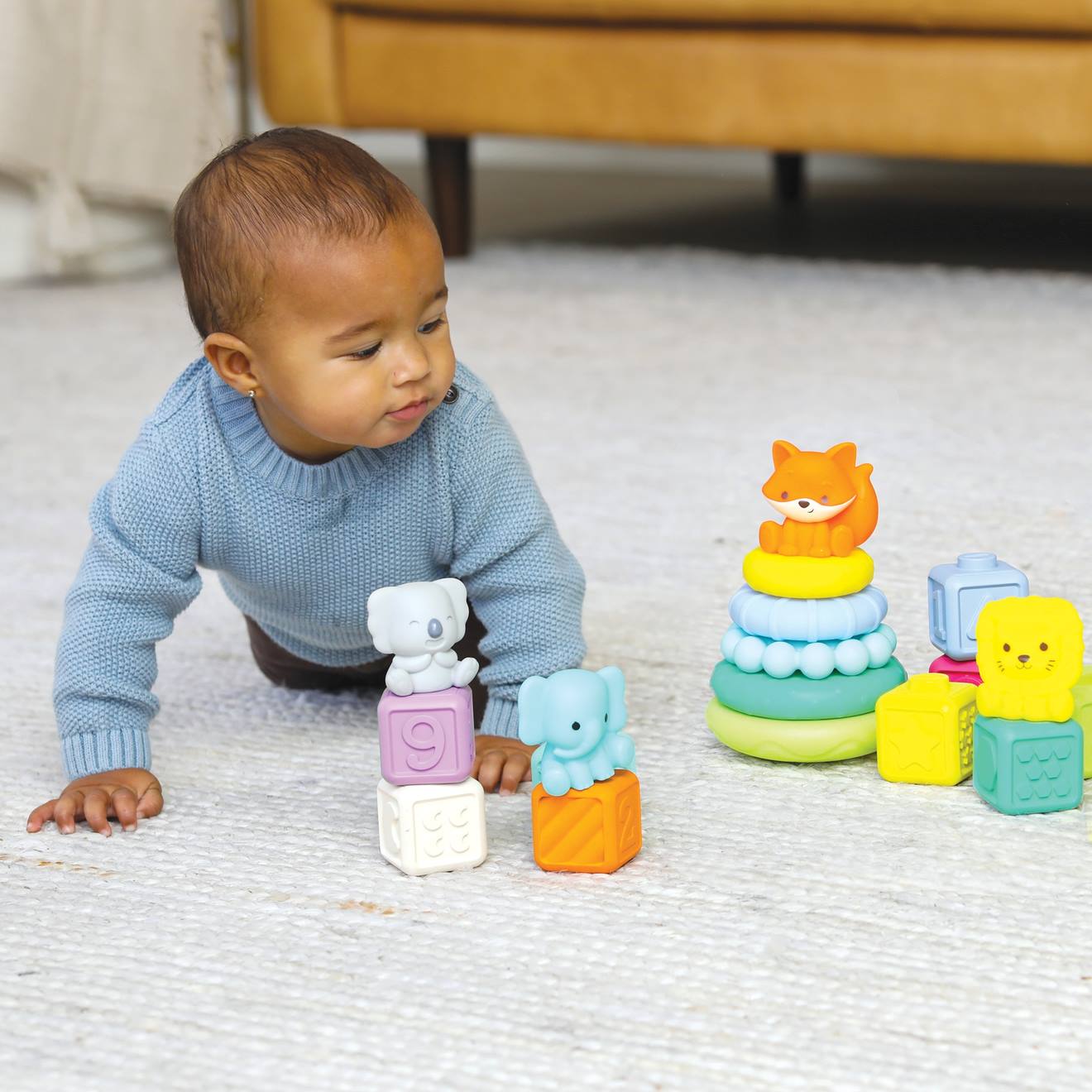 Infantino Baby Sensorik-Spielset mit 20 Teilen INFANTINO - mehrfarbig