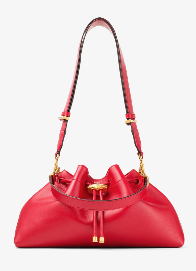 Borsa a tracolla Jimmy Choo Cinch M in pelle di vitello