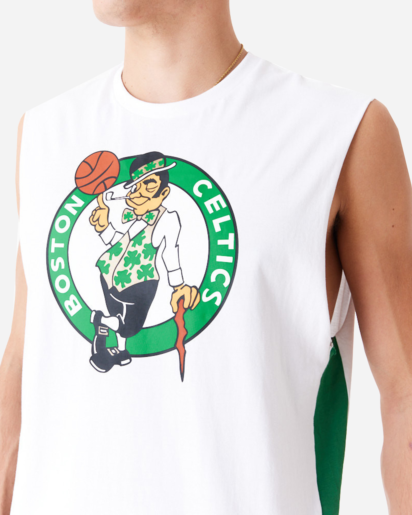 Canotta New Era Duże logo Boston Celtics M 60502590