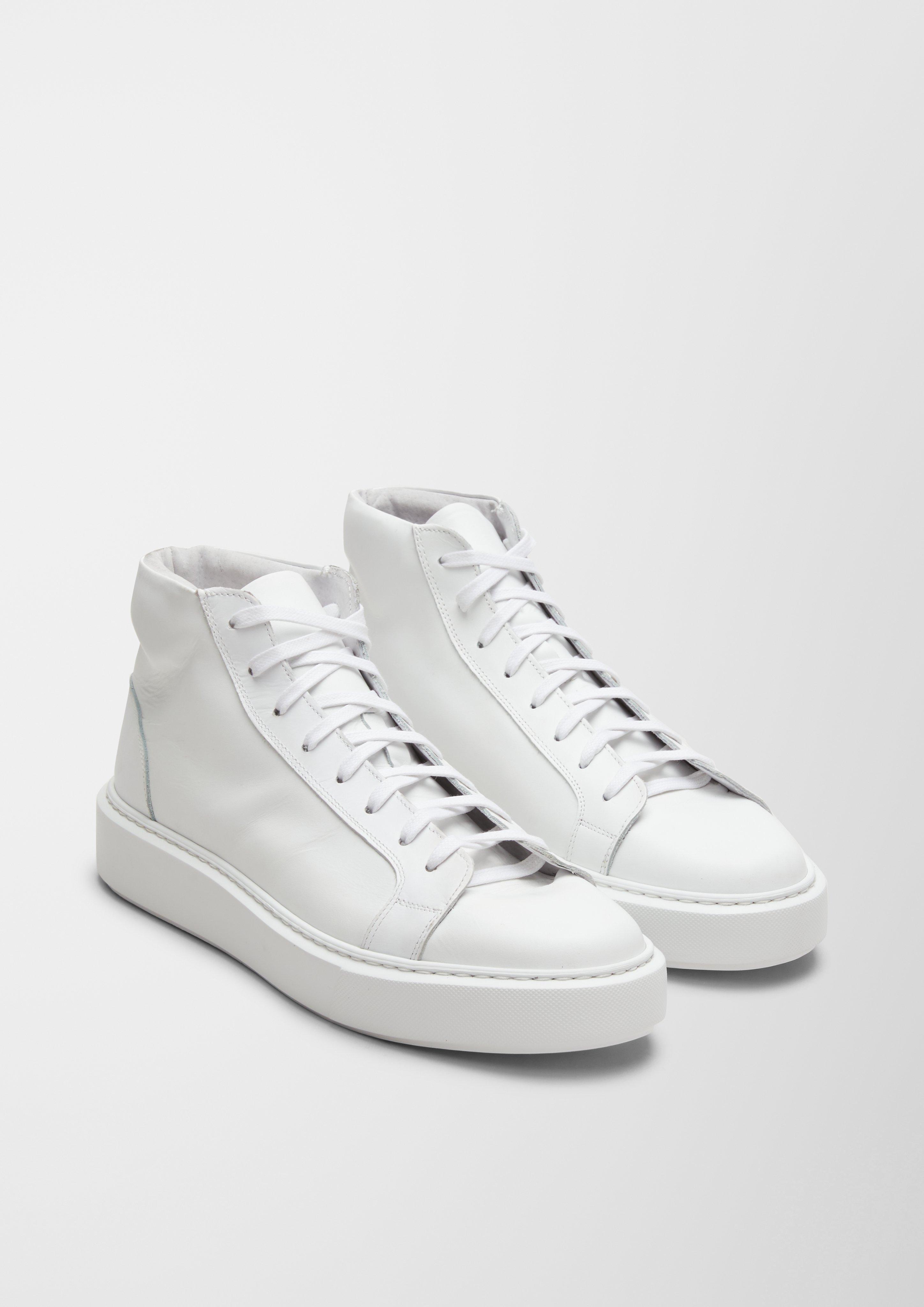 High Top-Sneaker aus Leder  6006554-100