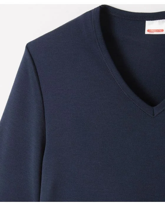 Tee-shirt col V manches courtes Thermolactyl