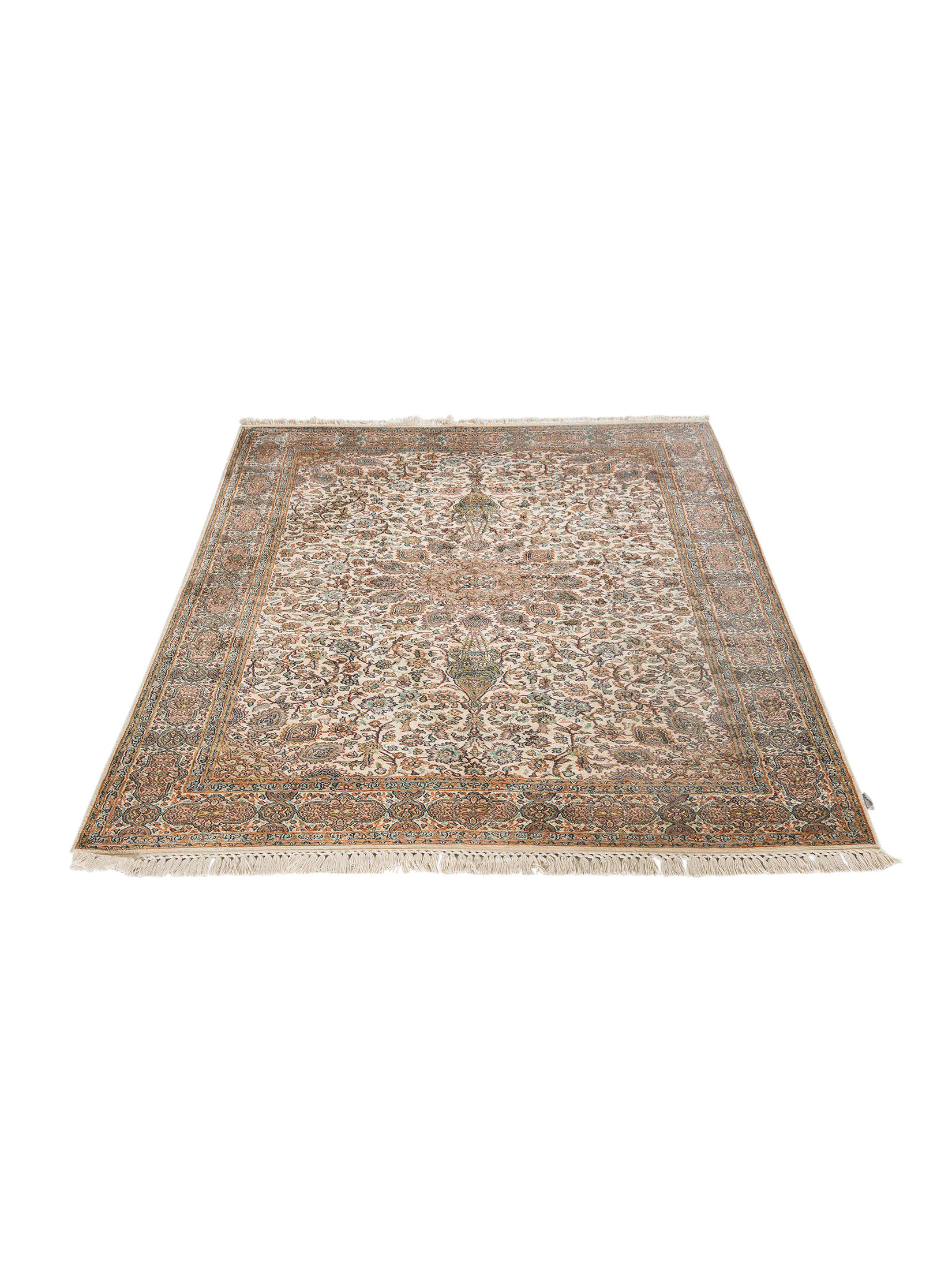 Kaschmir Seide 18/18 ca. 127 x 181 cm, Unikat / Einzelstück