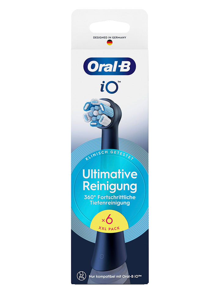 Oral-B 6er-Set: Ersatz-Bürstenköpfe 