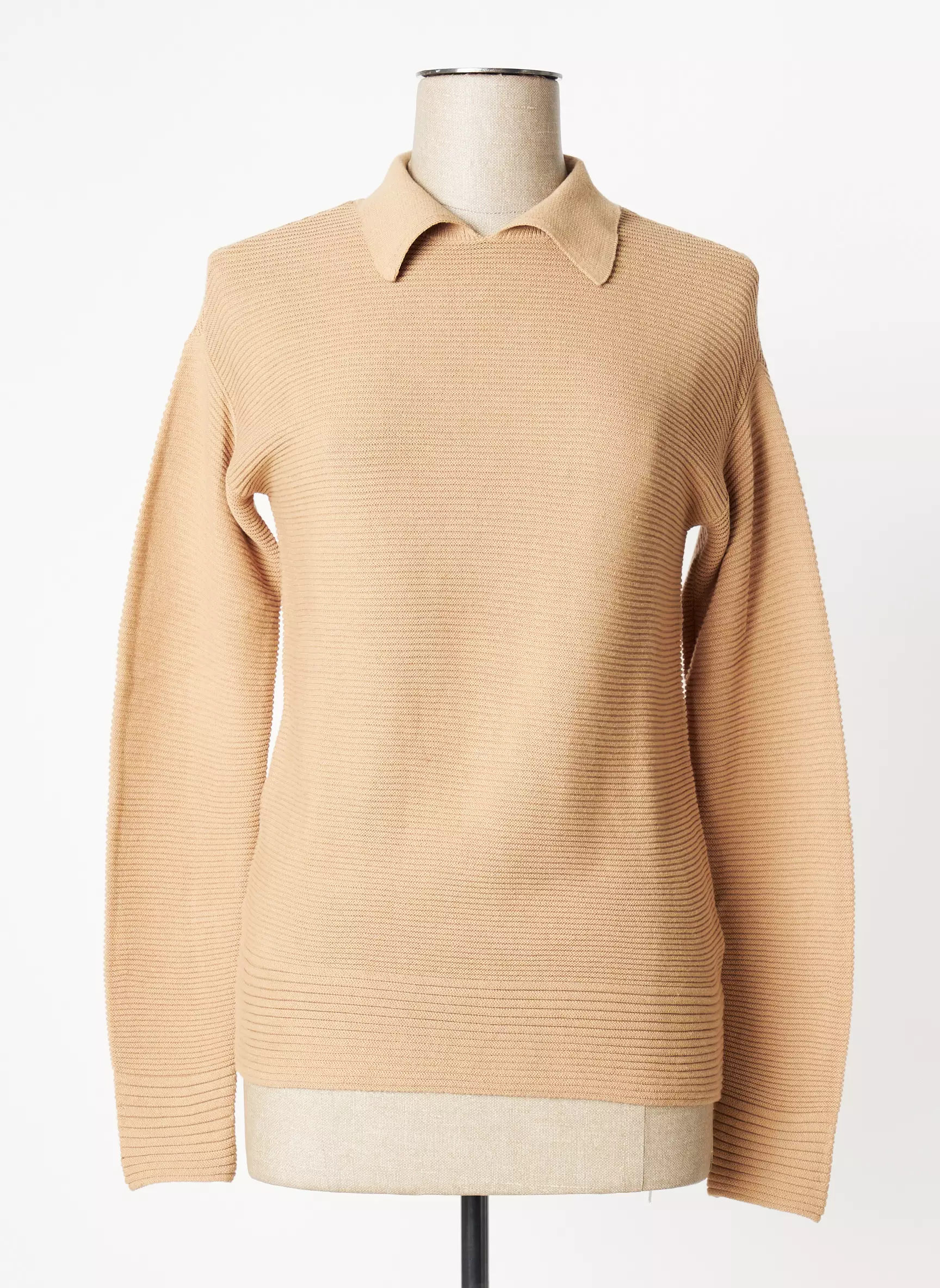Yaya Pulls Femme couleur beige