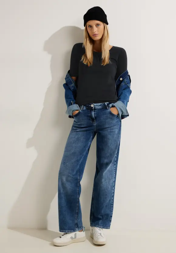 CECIL T-Shirt in Unifarbe