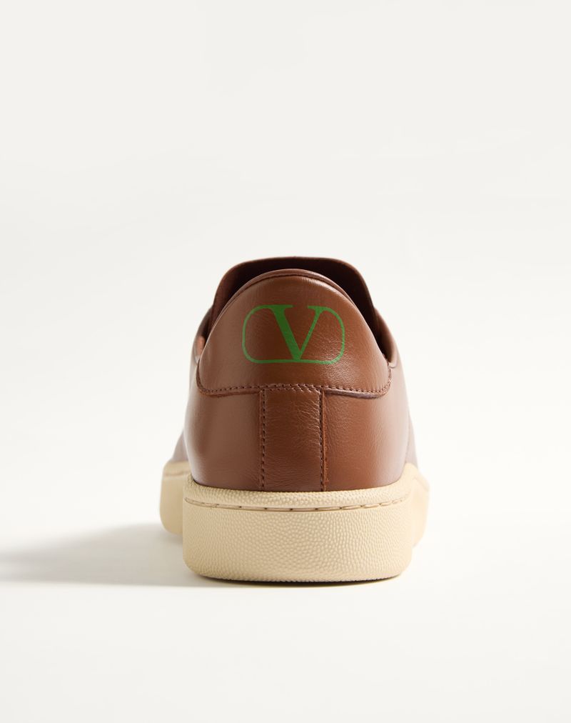 Baskets Royco en cuir de veau nappa