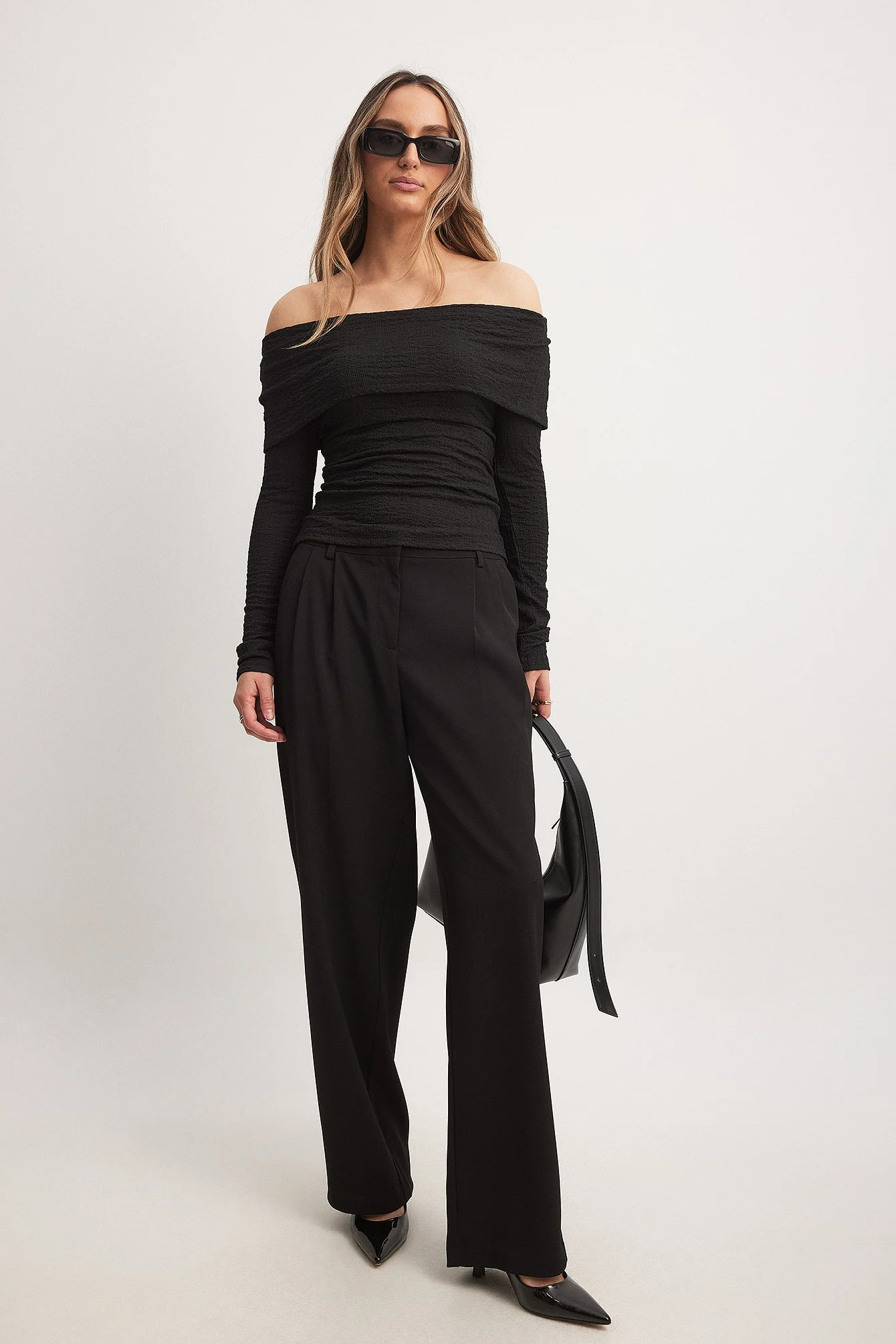 Off Shoulder Structured Top