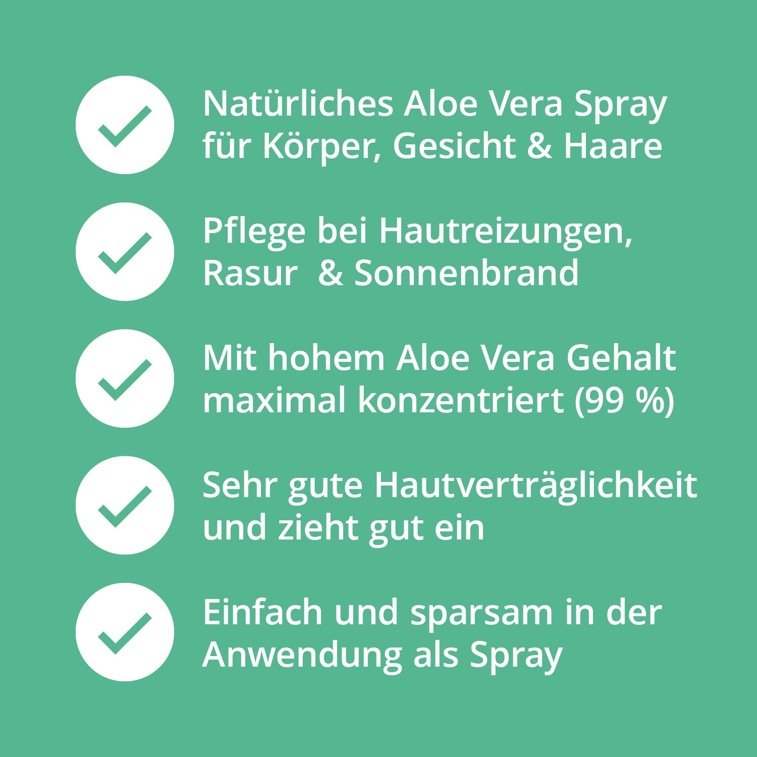 ALOE VERA SPRAY Haut & Haare