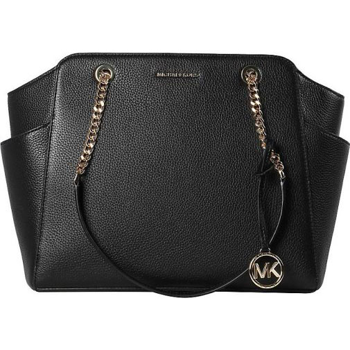 Michael Kors Damen Schultertasche JACQUELYN MD TZ CHAIN TOTE aus Leder