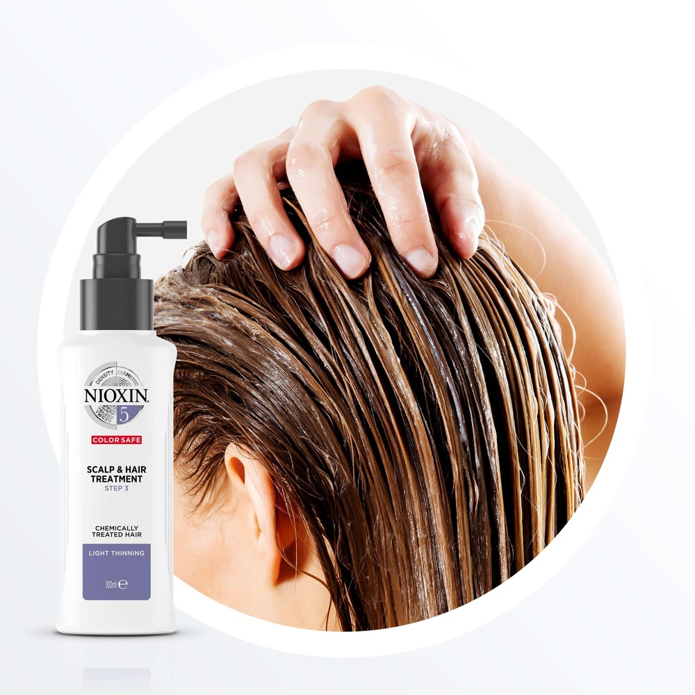 Nioxin NIOXIN Trial Kit System 5 Soin épaississant complet pour cheveux normaux à fins et traités chimiquement