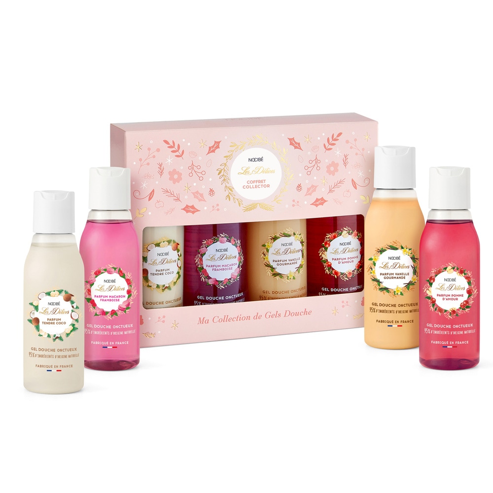 Nocibé Les Délices - Ma Collection de Gels Douche Coffret 4 gels douche