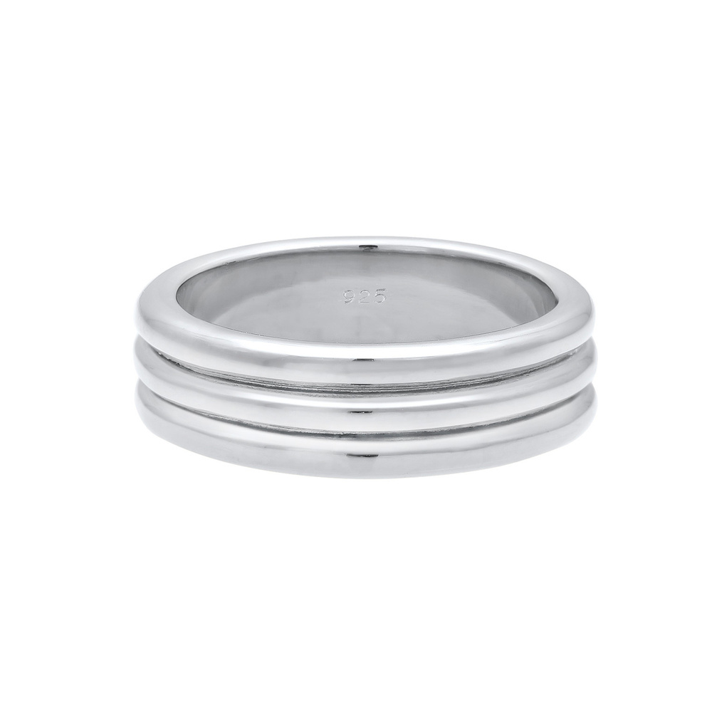 Elli PREMIUM Elli PREMIUM Bague Anneau Couple Minimal Bague Femme - (925/1000) Argent Bague