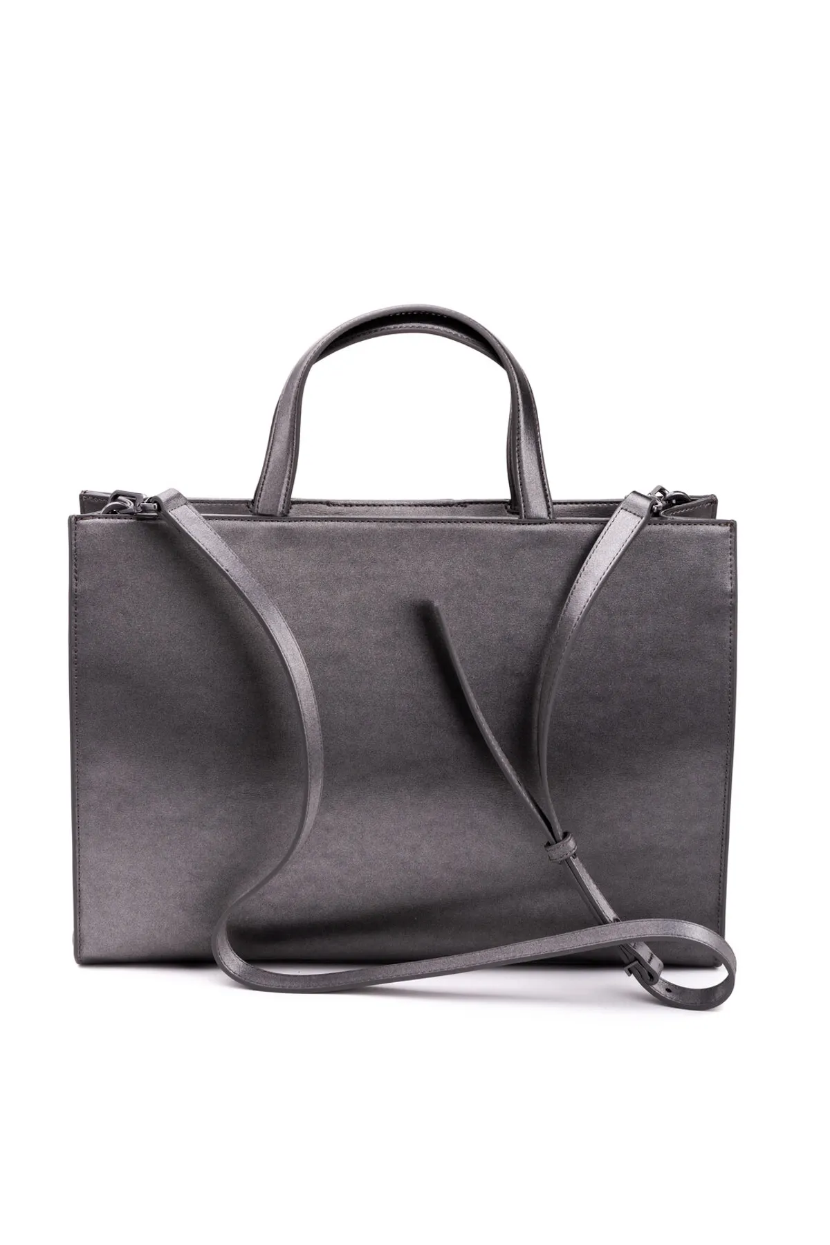 Calvin Klein  HANDTASCHE FÜR DAMEN, ABNEHMBARER SCHULTERRIEMEN, EINFARBIG, MIT LOGO, REISSVERSCHLUSS